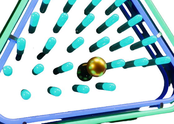 Plinko Original mit Neon-Pyramide und leuchtender Kugel im Rainbet Casino