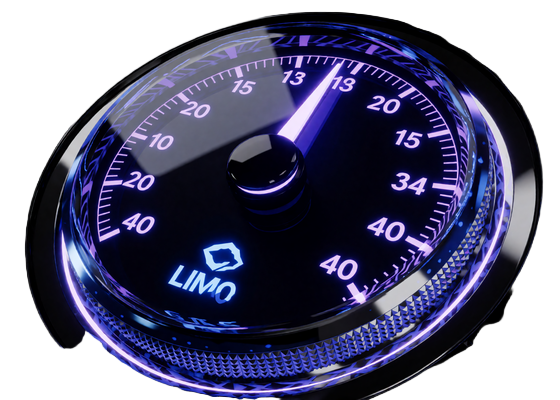 Limbo Original mit futuristischem Multiplikator-Drehregler bei Rainbet Casino